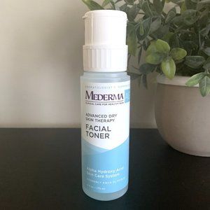 Mederma AG Facial TONER Advanced Dry Skin Therapy 6 Fl Oz Alpha Hydroxy Care
